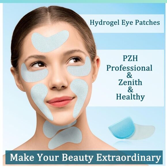 New! Under Eye Patches for Dark Circles, Eye Mask Gel - Reduce Puffiness & Lines - Picture 8 of 9